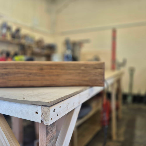 Rustic Oak Mantel Beam - 10cm x 15cm - A.B Woodworking